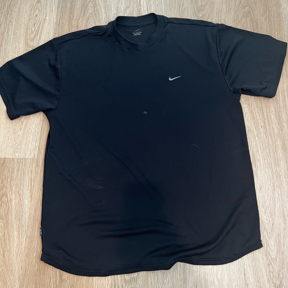 Mens Nike Dri-fit Large shirt Black (new without tags)